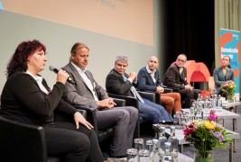 Bettina Huppert-Hingst, Dr. Thomas Drescher, Thomas Heppener, Dejan Mihajlovic, Frank Hinte (v.l.)