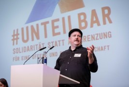 Daniel Seitz, #unteilbar-Bündnis